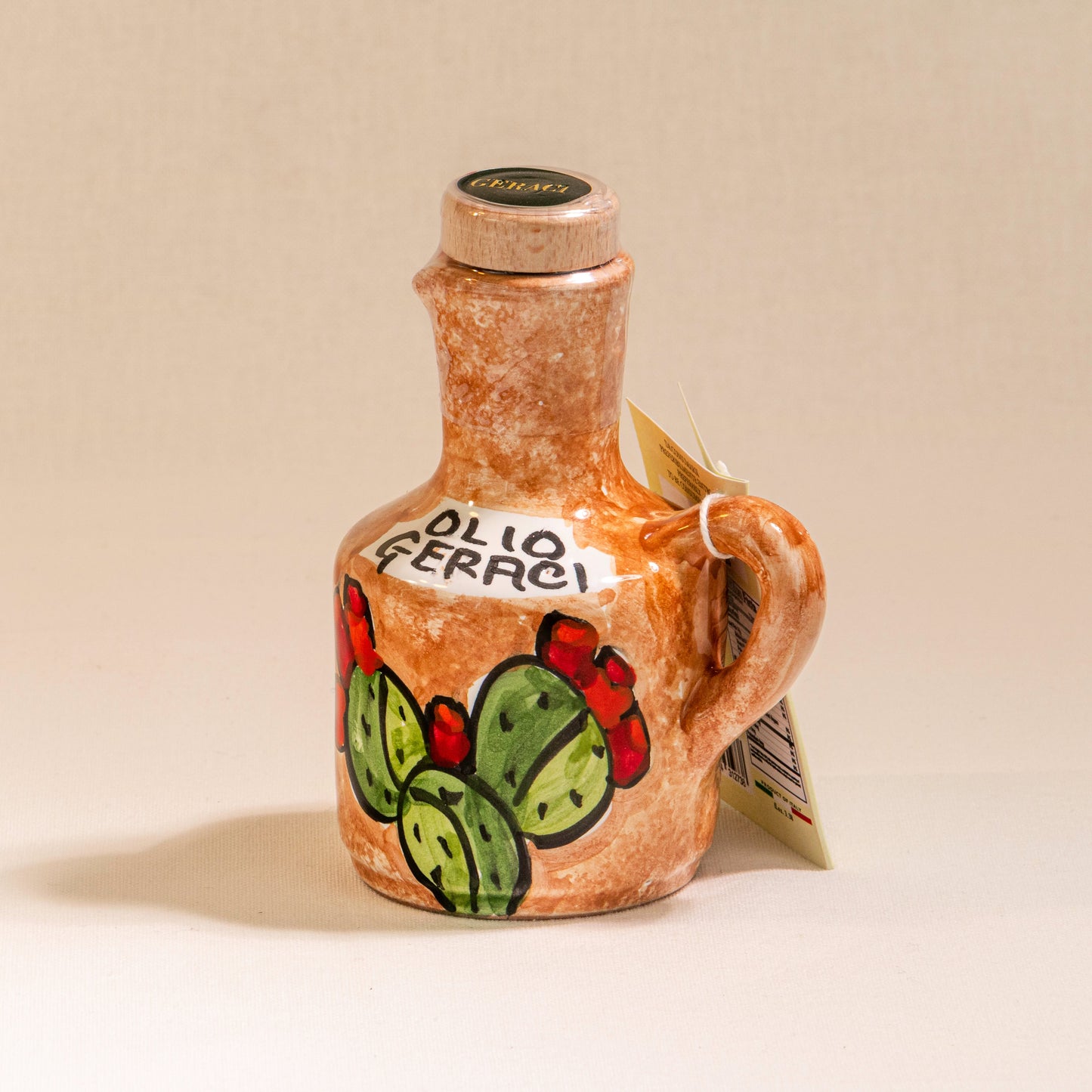 Geraci Agrumolio Orangen Olivenöl - Kapazität 250 ml, Größe 6x4 cm