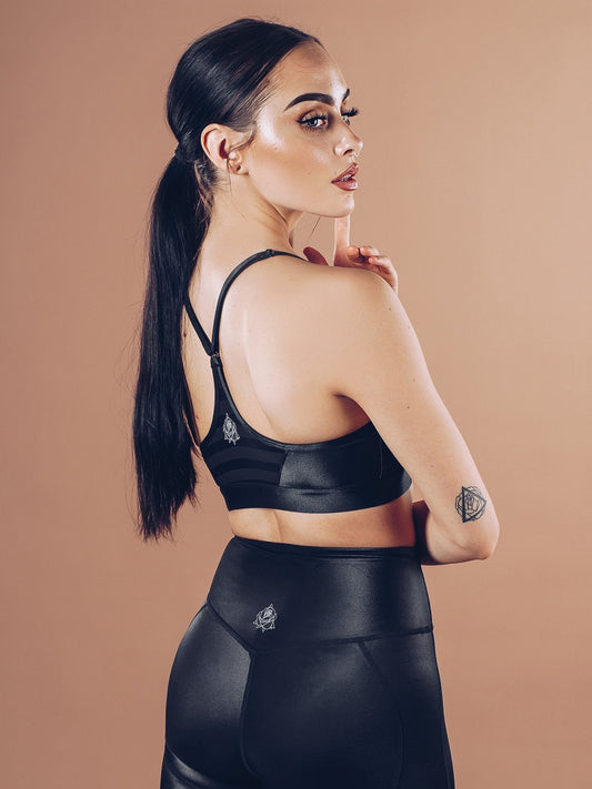 Shine Bra - Black