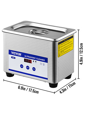 Ultraschall-Reiniger 2025: VEVOR 800ml Ultrasonic Cleaner Portable Washing Machine 35W Mini Dishwasher Collection