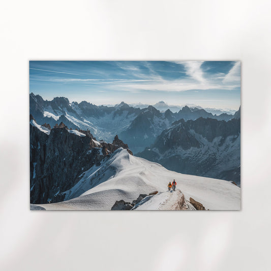 AlpenKunst MidiArete Print Klettermotiv - Größe 30x40 cm Fotopapier