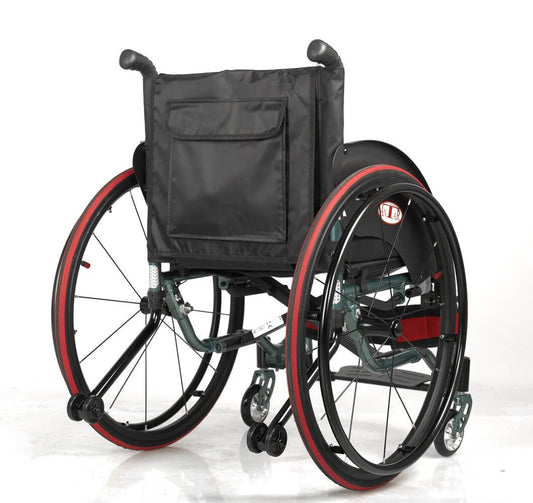 Scaun cu rotile Antar Active – scaun cu rotile pliabil ușor cu roți sport de 24″