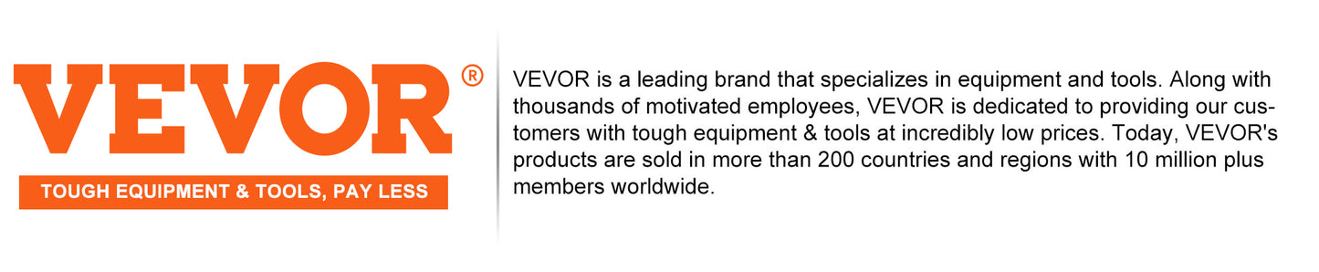 VEVOR Manual Lever Chain Hoist G80 Galvanized Carbon Steel with Weston Double-Pawl Brake Auto Chain Leading & 360° Rotation Hook