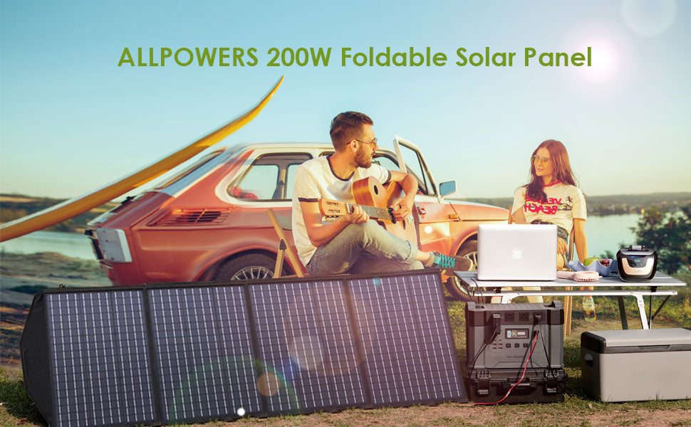 ALLPOWERS R600 Portable Powerstation with Solarpanel (Optional),299Wh 600W LiFePO4 Battery for Home Backup Outdoors Camping RV