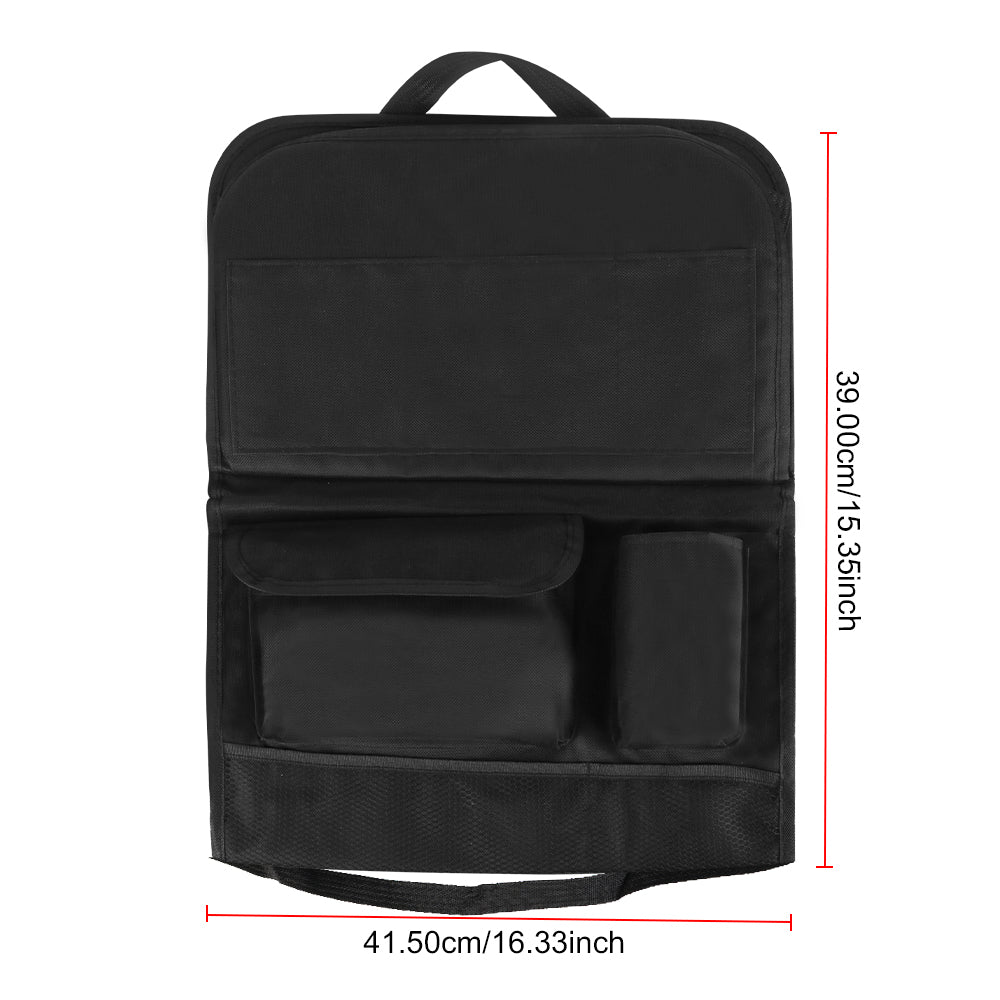 Upgrade Car Backseat Storage Bag For Car Truck SUV Van Auto Seat Back Pocket Rear Seat Trunk Organizer Auto Interior Supplies