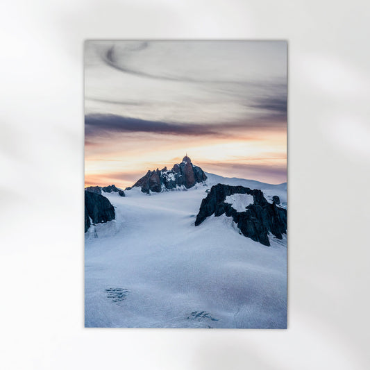 Aiguille du Midi Fine Art Print - Größe A4, 200 g/m² FSC-Papier