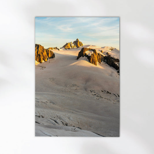 Aiguille Du Midi Fine Art Druck - 200 g/m2 Format 5x7 Bis A4 Ungerahmt