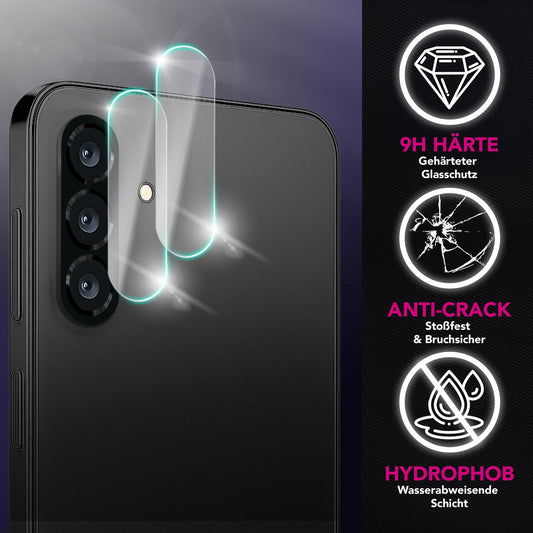 NALIA Focus.X2 MAX Kameraschutz - 9H Härte Ultra-Klar Hüllenfreundlich