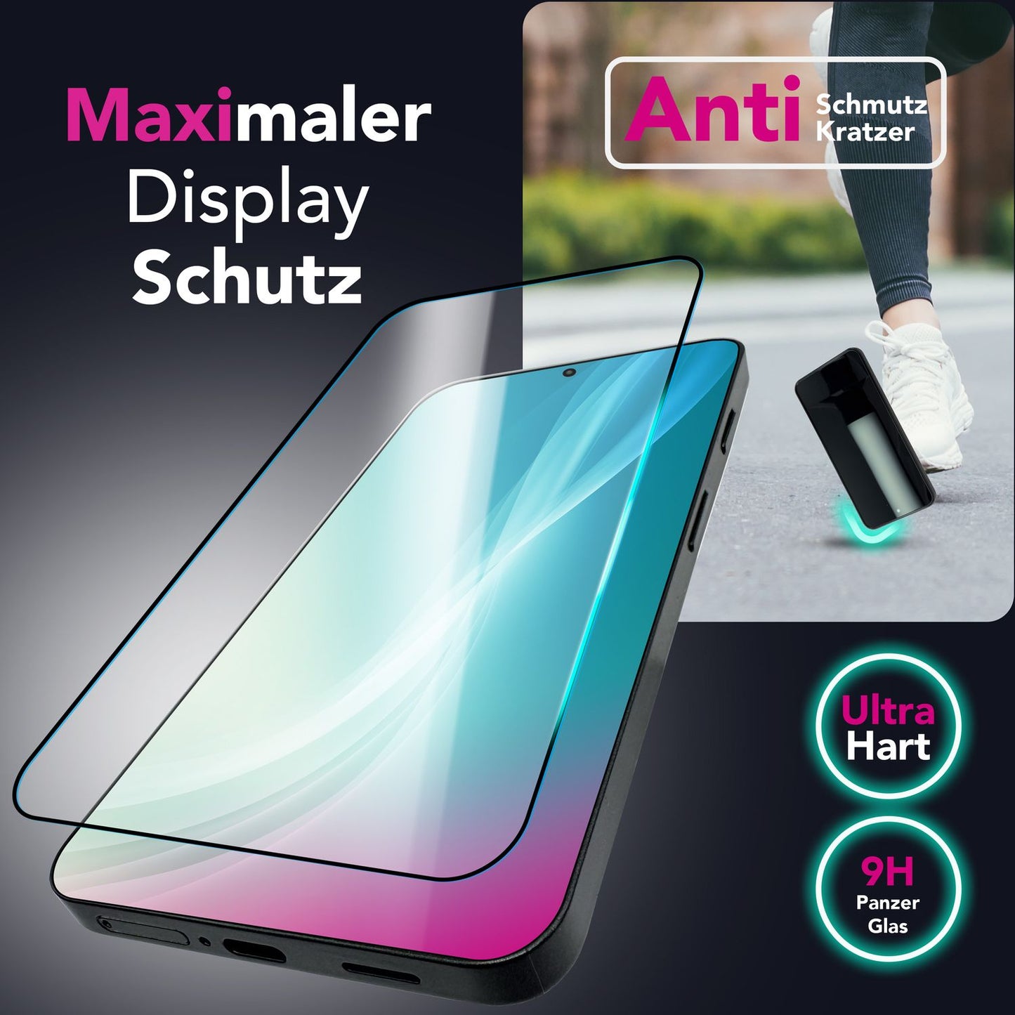 NALIA ArmorGlassX Xiaomi 15 Ultra Glas Premiumschutz - 2x Schutzglas 9H Anti-Fingerprint