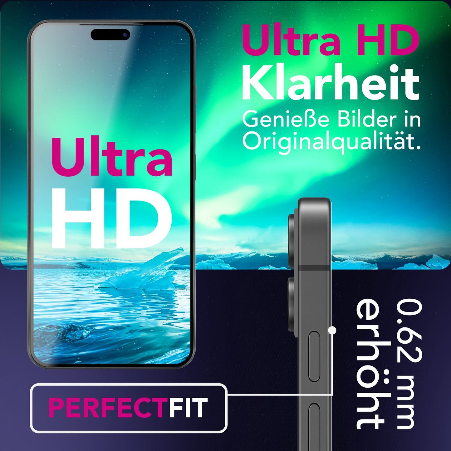 NALIA AntiSpyX Privacy Schutzglas IPhone 17 - 9H Härte, Anti-Spy Sichtschutz, Kratzfest