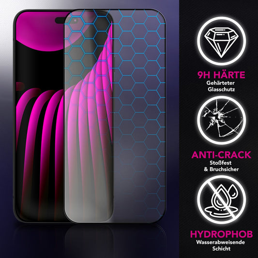 NALIA ArmorGlassX Displayschutz - 9H Härte Kratzfest Hüllenkompatibel