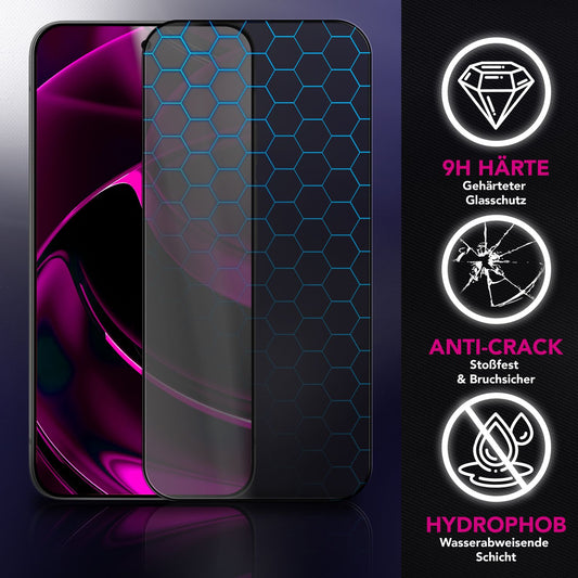 NALIA Sticla de protecție pentru ecran AntiSpyX Discreet - Duritate 9H, Grosime 0,3 mm, Compatibil cu Pixel 10/10 Pro