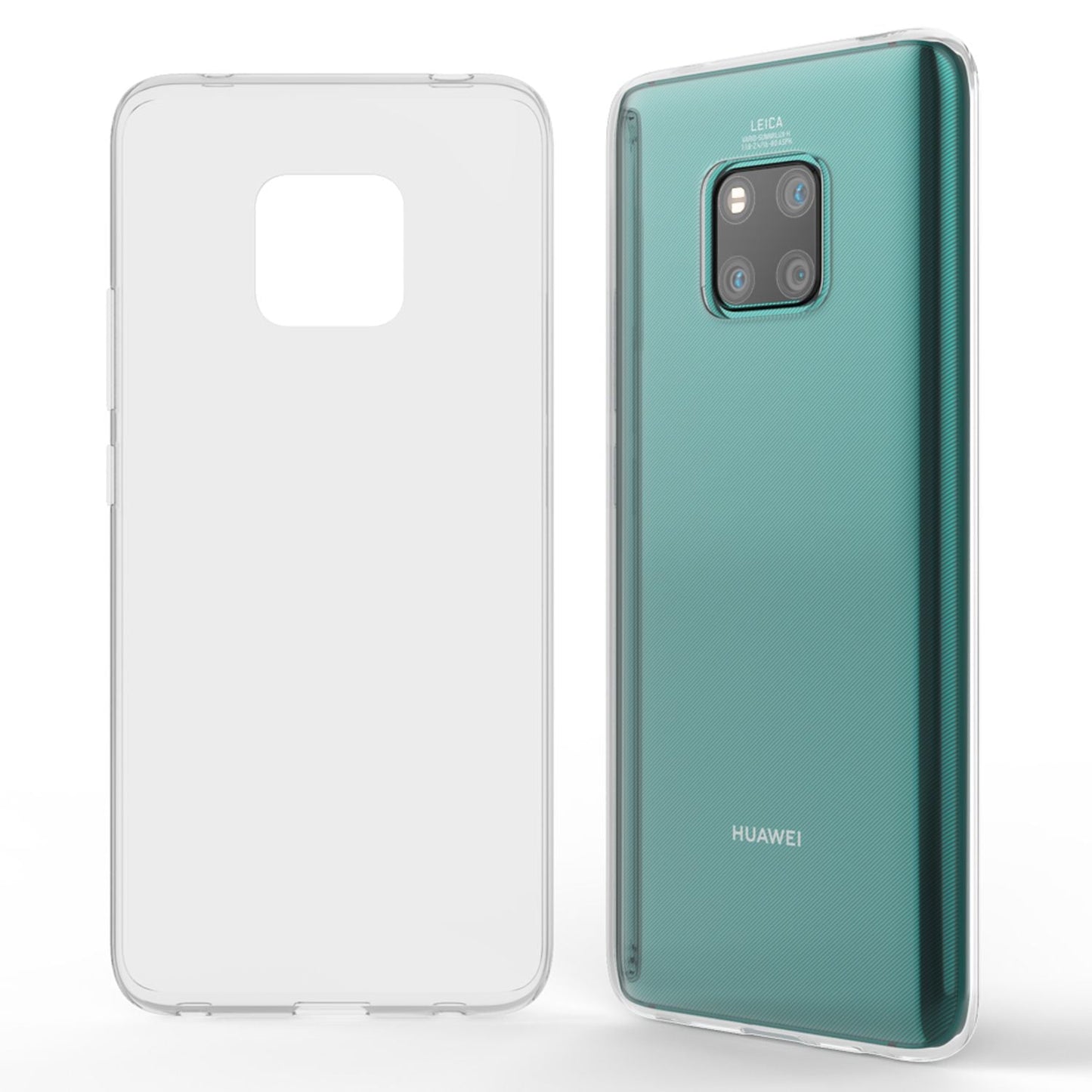 Husă de telefon NALIA pentru Huawei Mate20 Pro, husă subțire din silicon transparentă