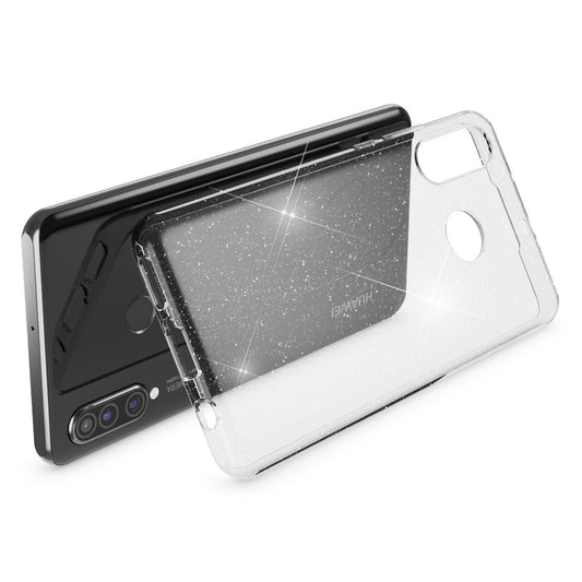NALIA Glitter Hülle kompatibel mit Huawei P30 Lite, Glitzer Silikon Case Cover