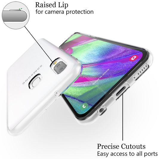 NALIA AirFlex Transparent Hülle Galaxy A20e - Klarheit, Widerstandsfähigkeit, Dünn