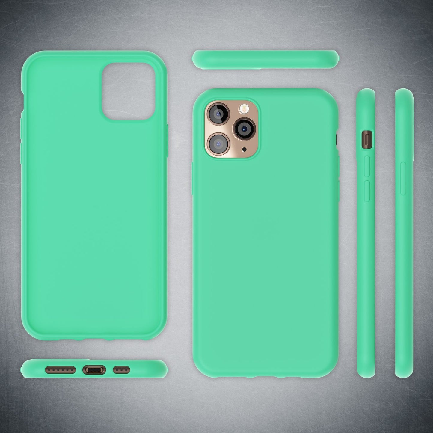 NALIA Neon Hülle - TPU Silikon Schutz, Passgenau Für iPhone 11 Pro Max, Neonfarben