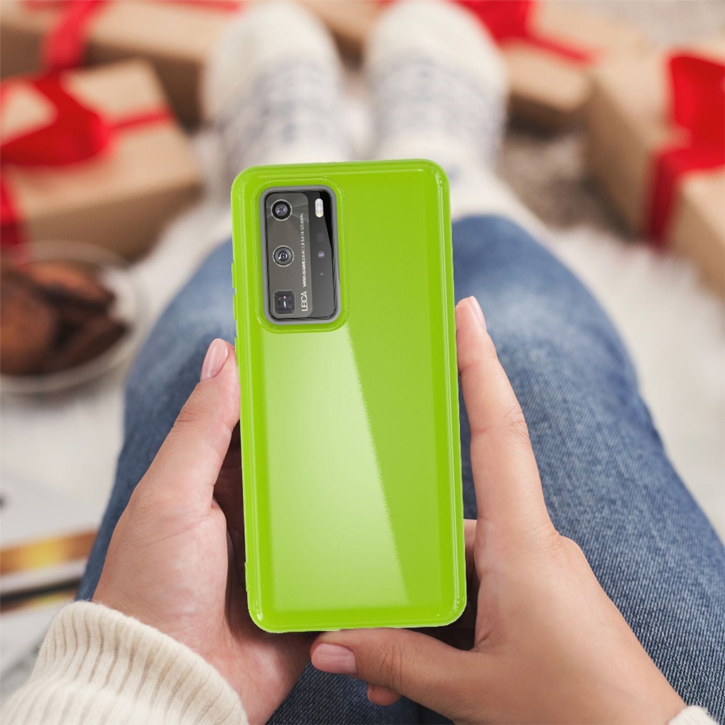 NALIA Huawei P40 Pro Silikon Schutzhülle - Ultra Slim, TPU Material, 0,8 mm Dicke