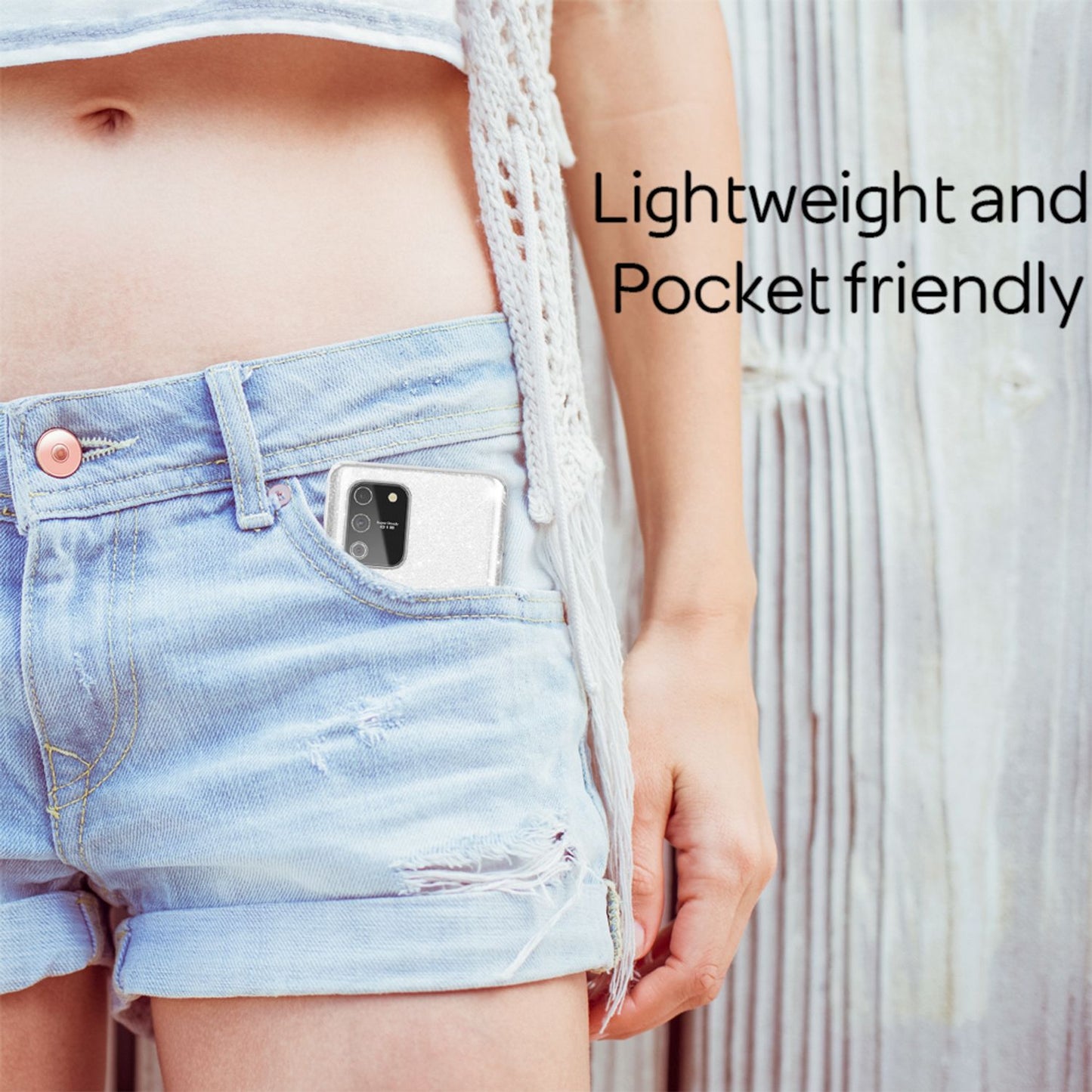 Husă NALIA cu sclipici pentru Galaxy S10 Lite - compatibilă cu Galaxy S10 Lite, material silicon, efect sclipici