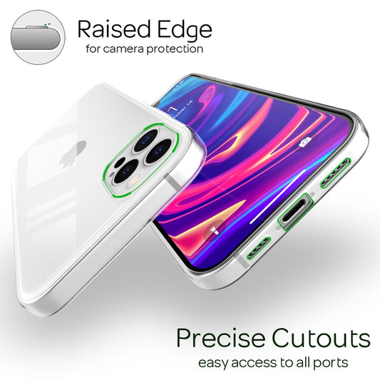 Husă NALIA AirFlex Clear - Compatibilă cu iPhone 12 Pro Max, Transparentă, Ultra Subțire