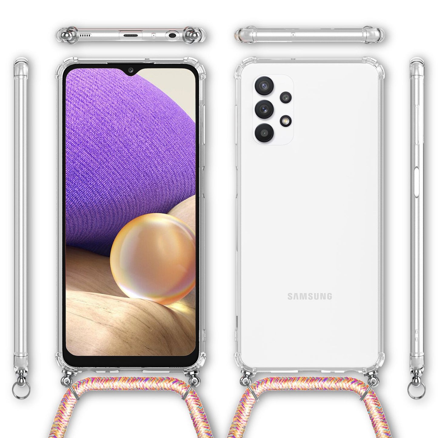 NALIA Hangit Hülle Galaxy A32 5G - Abmessung 7x12 CM Gewicht 40 G