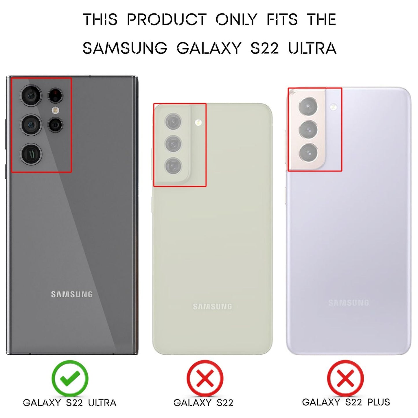 Husă NALIA cu aspect de piele - Dimensiune potrivită pentru Galaxy S22 Ultra, silicon TPU, anti-amprentă