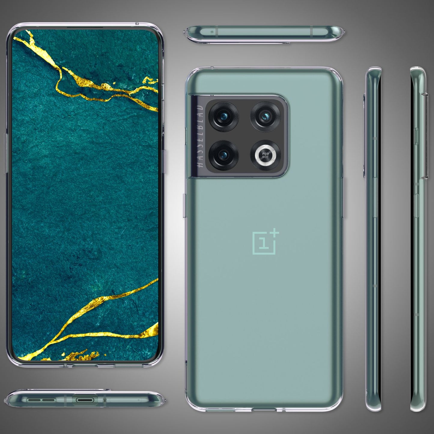 Carcasă transparentă din silicon pentru OnePlus 10 Pro - Carcasă subțire pentru smartphone