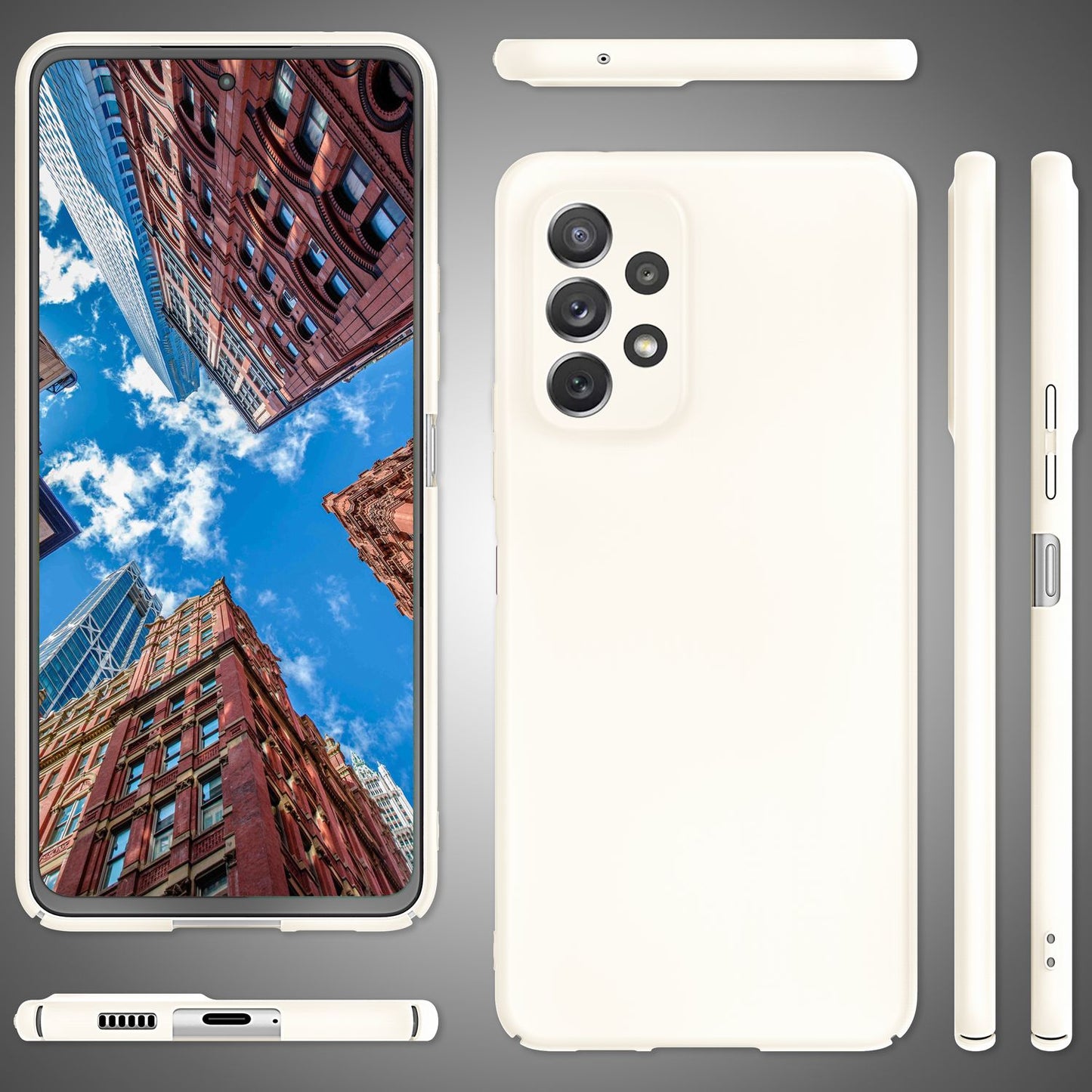 Carcasă ultra-subțire și mată pentru Samsung Galaxy A53 - Carcasă de telefon subțire, cu fixare perfectă