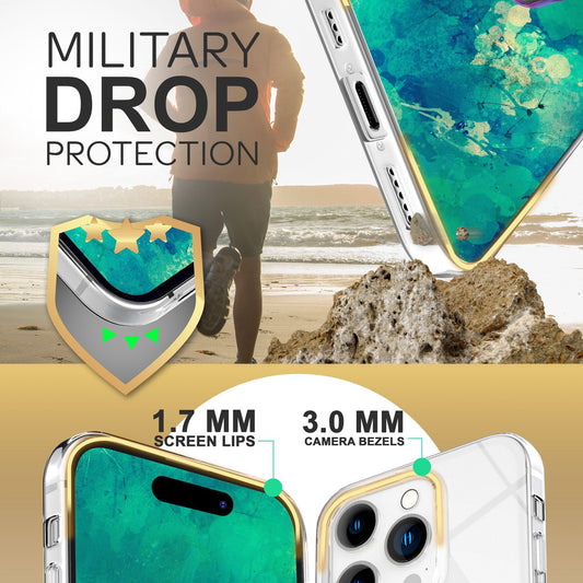 Hülle für iPhone 14 Pro - Klar Durchsichtig Anti-Gelb Slim Clear Case Handyhülle