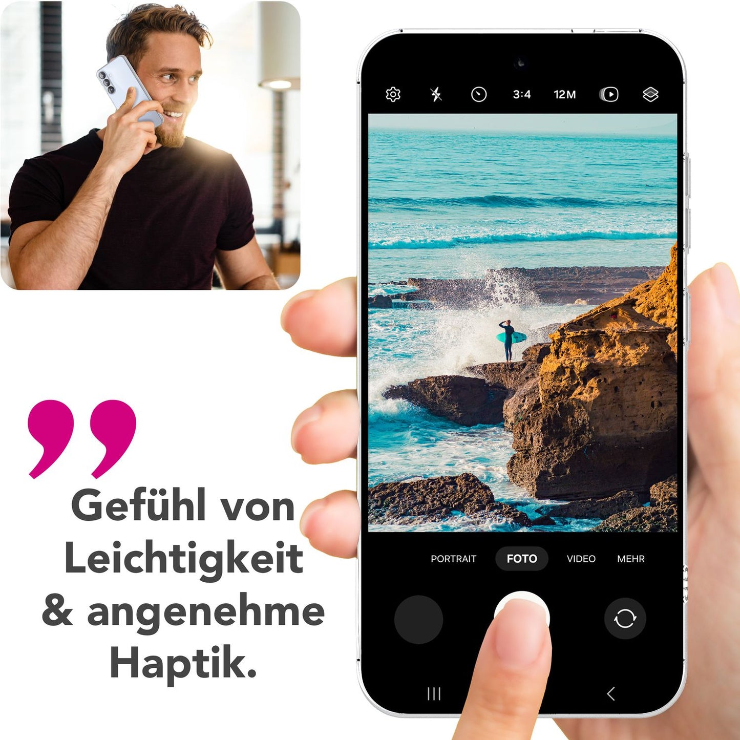 Husa NALIA AirFlex pentru Samsung Galaxy S25 Plus, husă de protecție transparentă din silicon cu efect anti-îngălbenire, husă de telefon TPU transparentă, husă transparentă durabilă și robustă