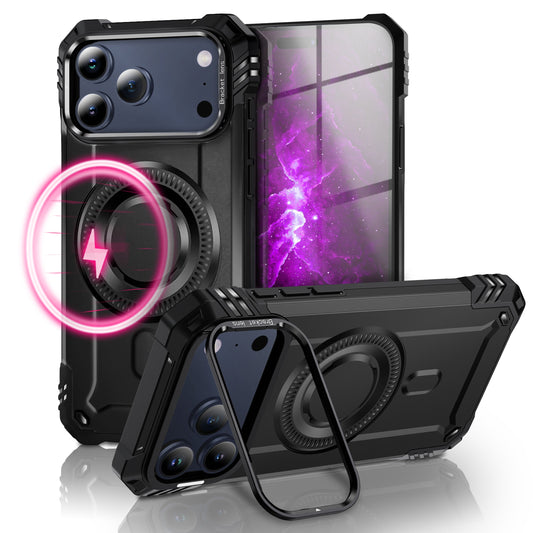 Obudowa NALIA MagSafe Granite – wojskowa podstawka do czołgu, odporna na wstrząsy