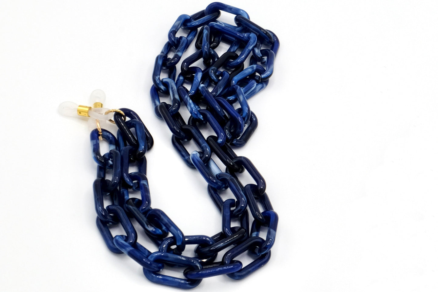 Lanț pentru ochelari, mărimea XS, albastru închis