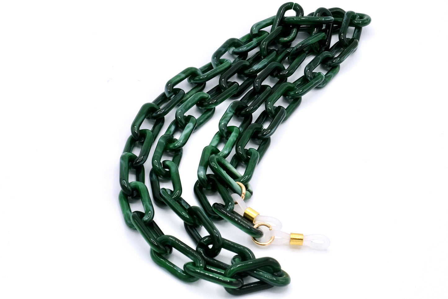 Brillenkette Größe XS Dunkelgrün