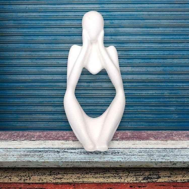 LunaKunst Skulptur Symbol Stärke - Größe 22x9x9 cm, Gewicht 1,1 kg