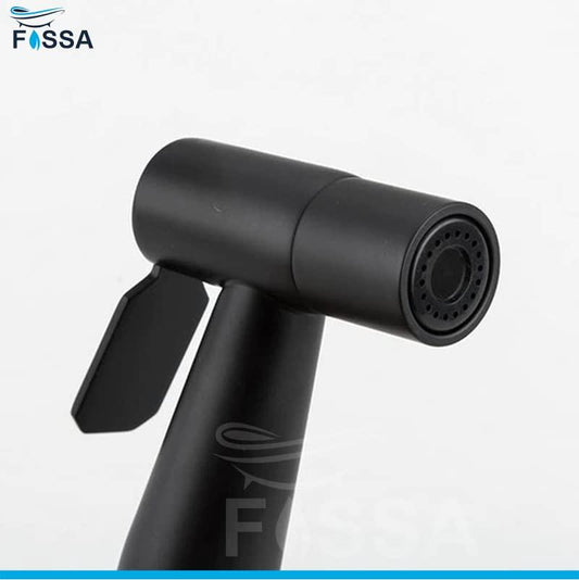 Fossa Hand Held Bidet Sprayer Premium Stainless Steel Sprayer Shattaf - Bidet Spray Head for Toilet, Hand Bidet Sprayer for Toilet Black-1