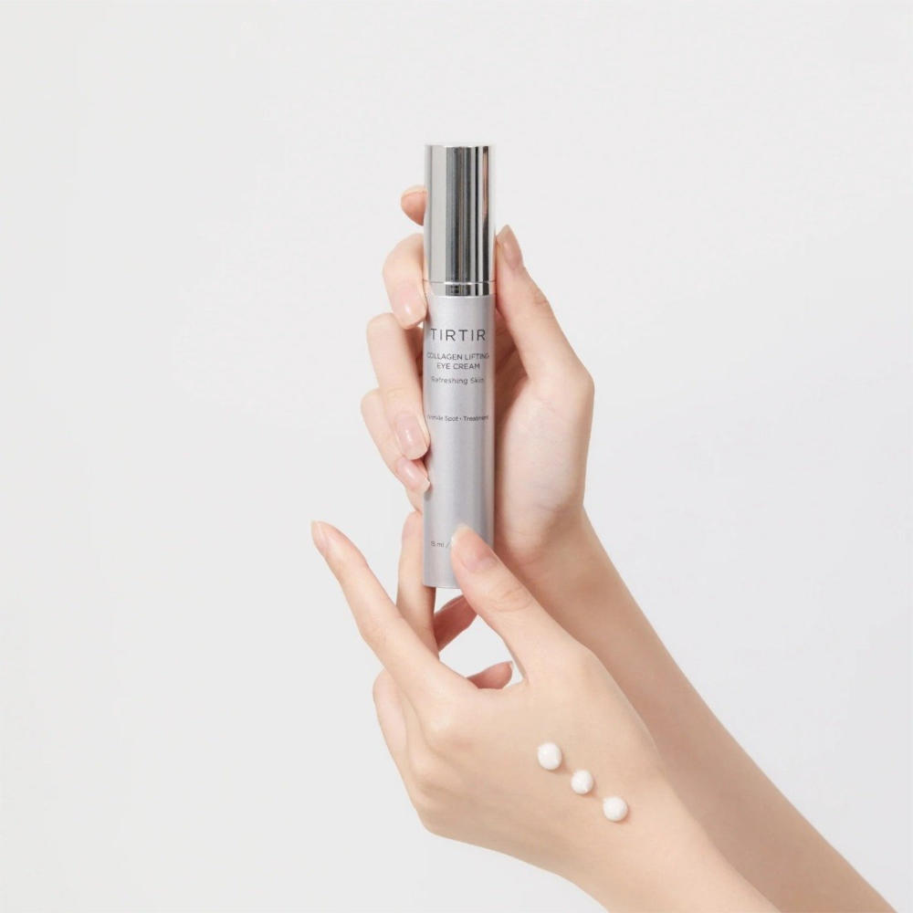 TIRTIR Collagen Lifting Augencreme - Inhaltsmenge 15 ml Veganes Kollagen
