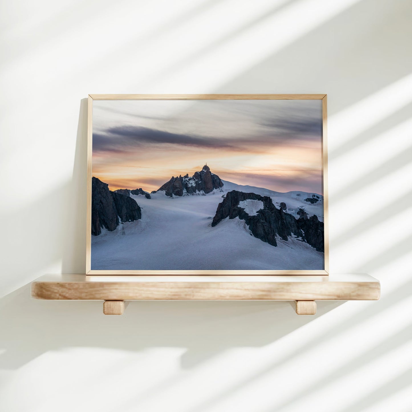AiguilleDuMidi Kunstdruck Alpenblick - Auflage 200, Größe 40x60 cm