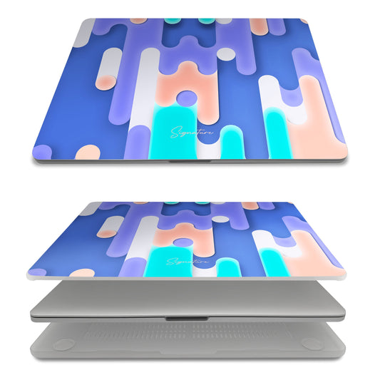 NALIA Icecream Hülle MacBook Pro 16 - Größe 16 Zoll, Leicht, Strapazierfähig Hochwertig