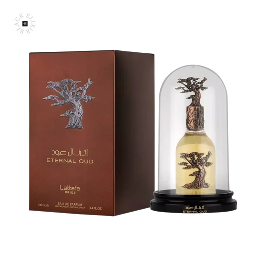 Lattafa Pride Eternal Oud - Oud Konzentration EDP, Inhalt 100 ml, Höhe 9 cm