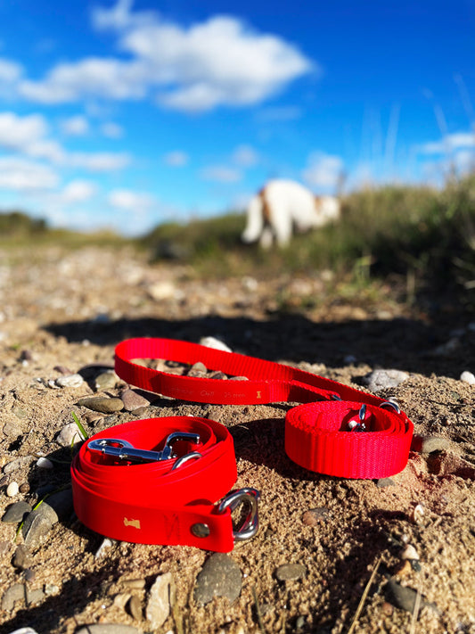 Leinen-Bauchgürtel CHILL (BioThane®) 78-120 cm