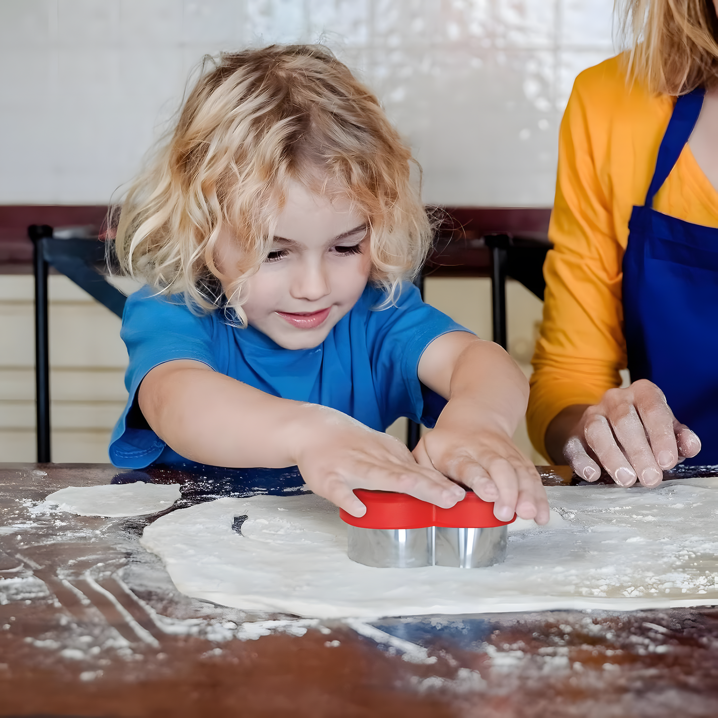 Maus Ausstechformen Edelstahl - Kapazität 2er Set Größe 6 cm