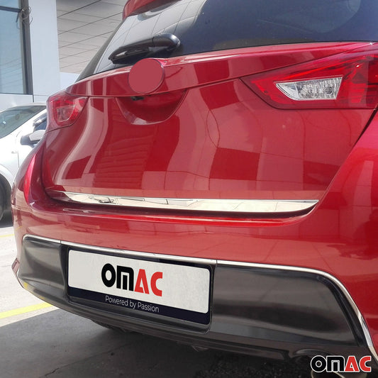 Kofferraumleiste Heckleiste für Toyota Auris 2012-2019 Untere Chrom Edelstahl