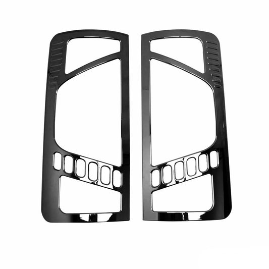 Stoplicht Rahmen für Ford Transit Tourneo Connect 2009-2013 Abs Dark Chrom