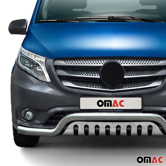 Bară de protecție față din oțel inoxidabil pentru Mercedes Vito W447 2014-2025 ABE
