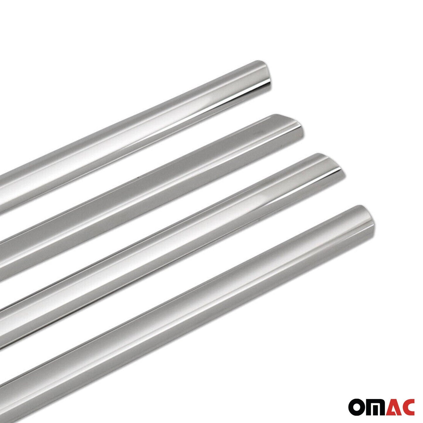 Benzi decorative pentru geamuri pentru Renault Megane 2002-2009 Estate/Limuzină, cromate