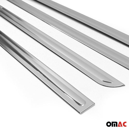 Listwy drzwi bocznych, listwy drzwiowe, listwy ochronne drzwi do Chevroleta Trax, stal nierdzewna, 4x
