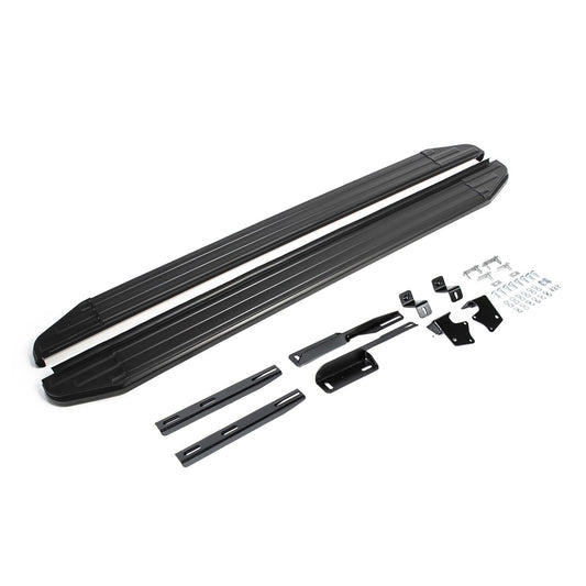 Trittbretter Seitenschweller für Ford Kuga 2008-2013 Alu Schwarz ABE