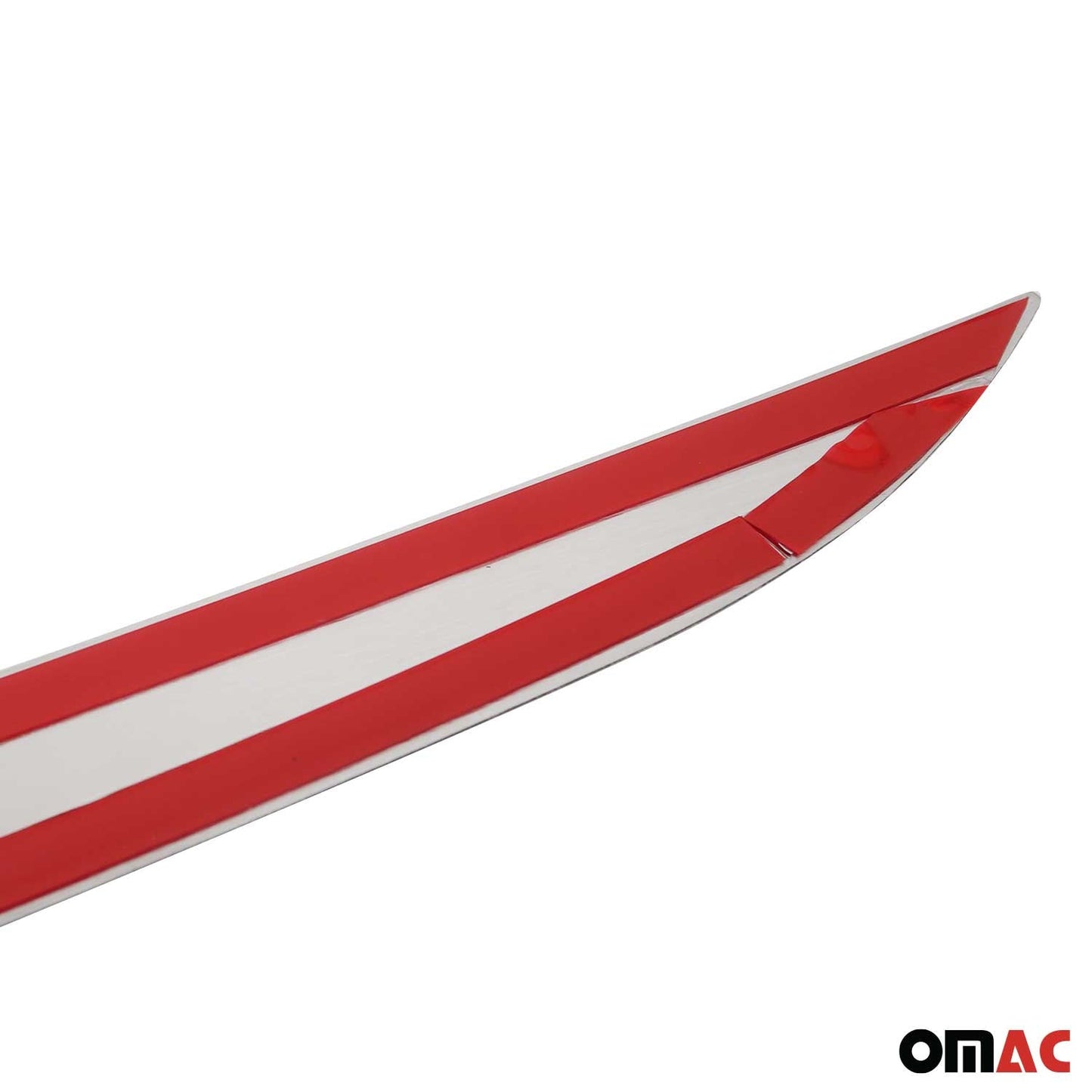 Ornamente prag portbagaj pentru Opel Corsa F 2020-2025, oțel inoxidabil cromat