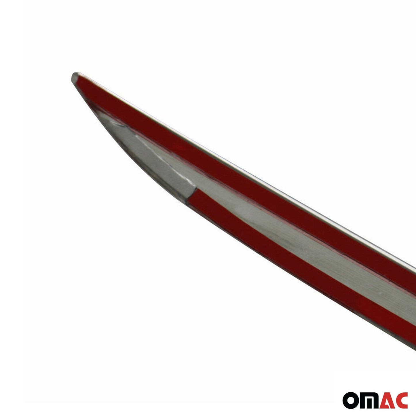 Bandă decorativă portbagaj, bandă decorativă spate pentru Ford Focus 2018-2021 sedan, partea inferioară din oțel inoxidabil cromat