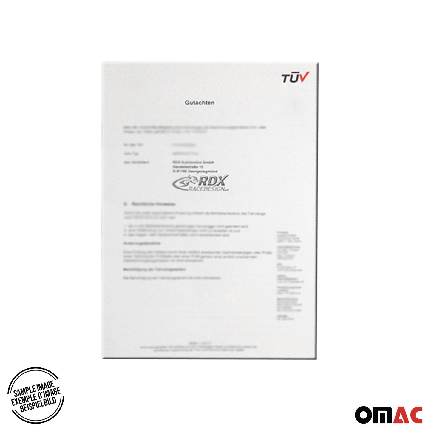 RDX Frontspoiler Vario-X Spoiler für Chevrolet Trailblazer SS 2005-2008