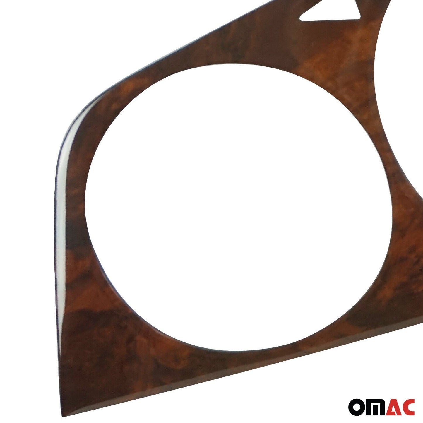 Cadru/capac vitezometru cabină Mercedes W123 1975-1986 lemn nuci de burl