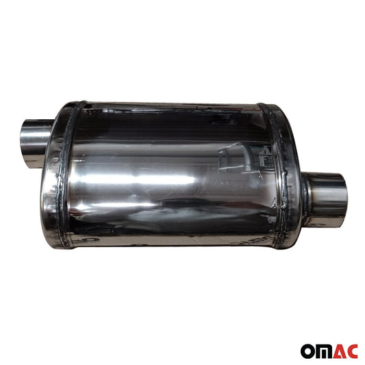 Ornamente eșapament oțel inoxidabil universal 135x220 mm 250 mm ø60 mm